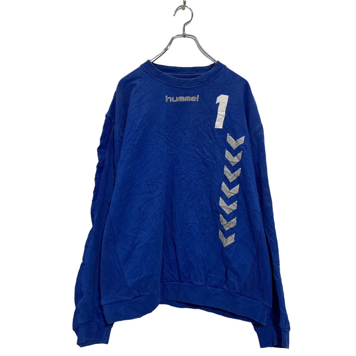 楽天市場】【中古】【古着】 hummel プリント スウェット トレーナー