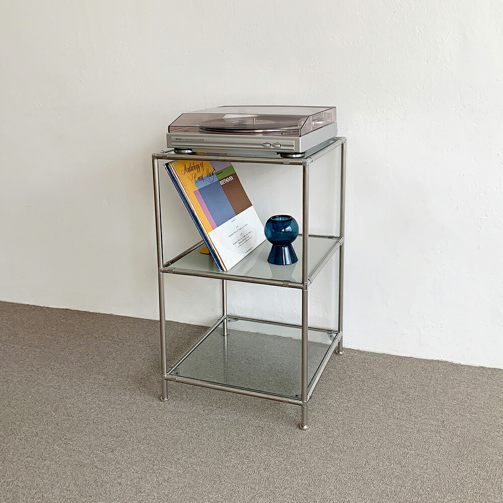 楽天市場】O'gre オグレ ステンレスモジュール家具デュアルキューブ