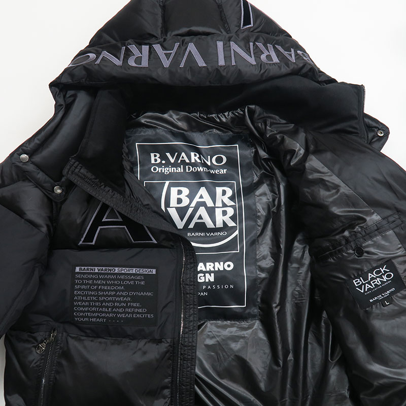 楽天市場】バーニヴァーノ ダウンジャケット M L サイズ BARNI VARNO
