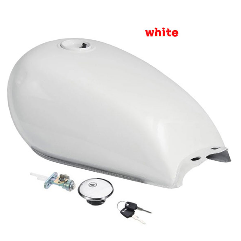 楽天市場】スズキ GN125 GN250 ガソリンタンク 9L 【ホワイト】 塗装済
