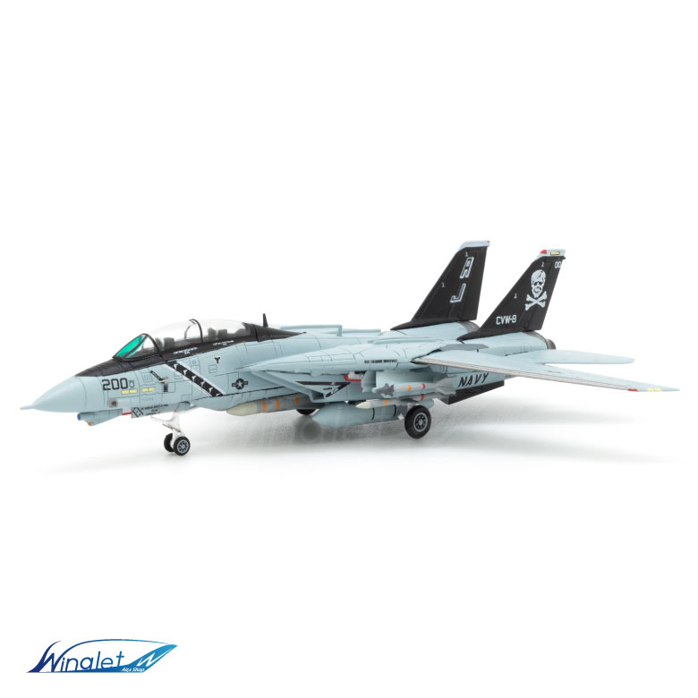 楽天市場】S14 エスワンフォー ダイキャストモデル1/144 F-14 A トム