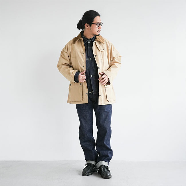 楽天市場】[MCA0933]Barbour(バブアー) OS PEACHED BEDALE CASUAL