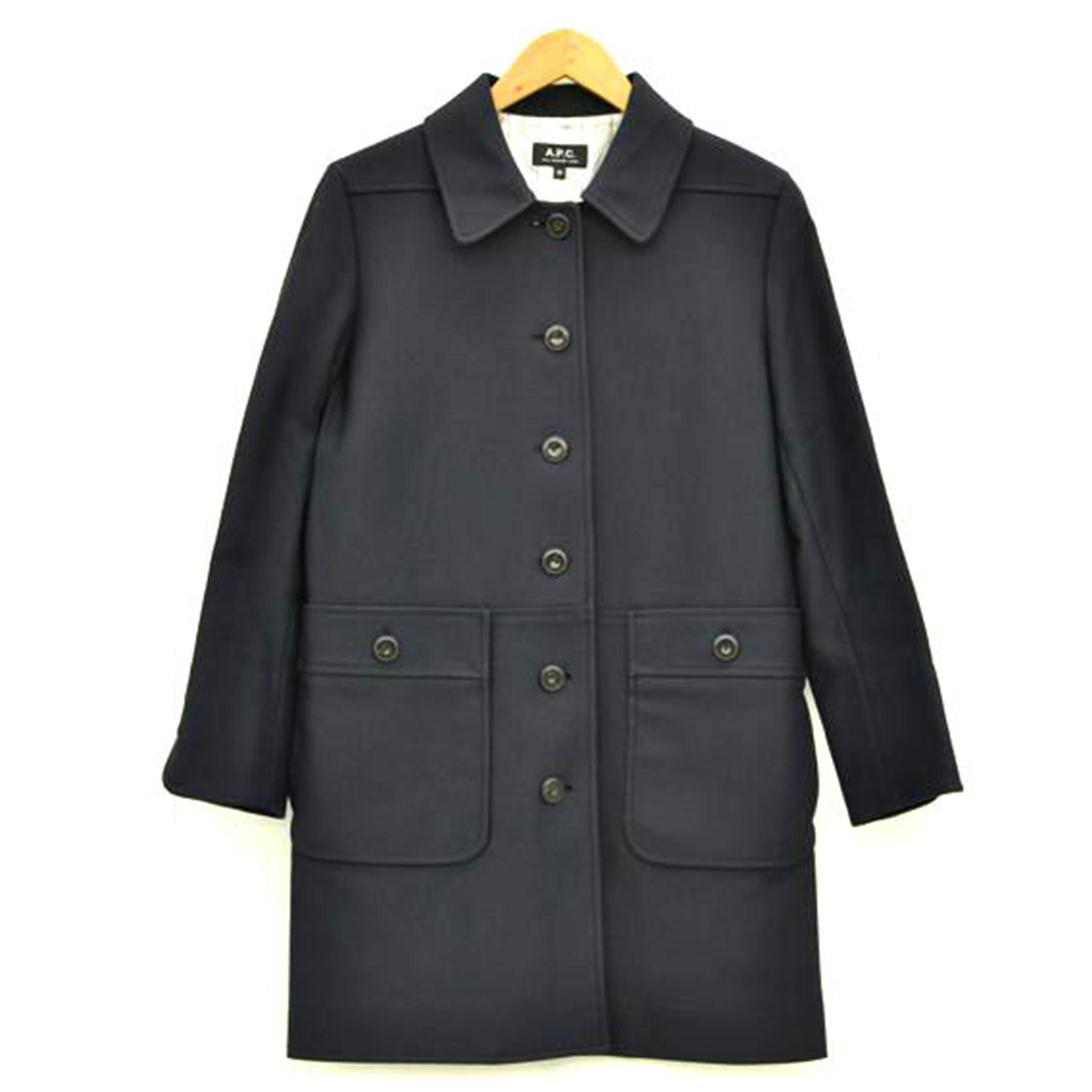 楽天市場】A.P.C アーペーセー/ステンカラーコート/Aランク/75【中古