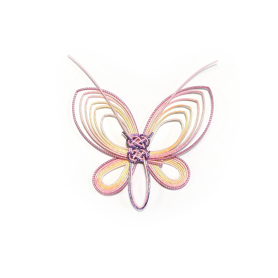 楽天市場】水引パーツ 蝶/紫 : 和がみ工房