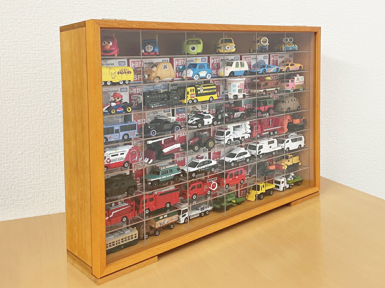 楽天市場】【送料無料】 木枠 アクリル棚 アクリル扉 コレクション