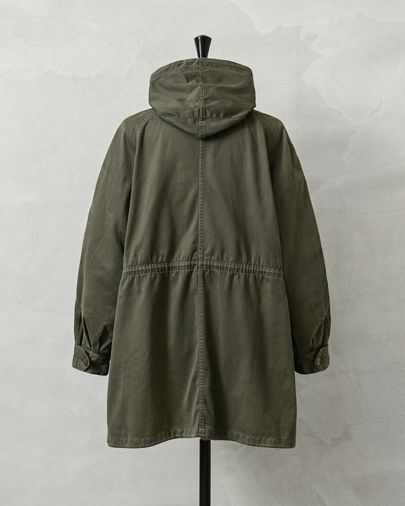楽天市場】☆実物 USED フランス軍 M-64パーカーコート ライナー無し