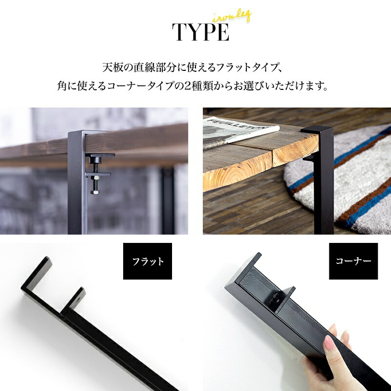 楽天市場】[1000円OFFクーポン配布中]テーブル 脚 クランプ テーブル脚