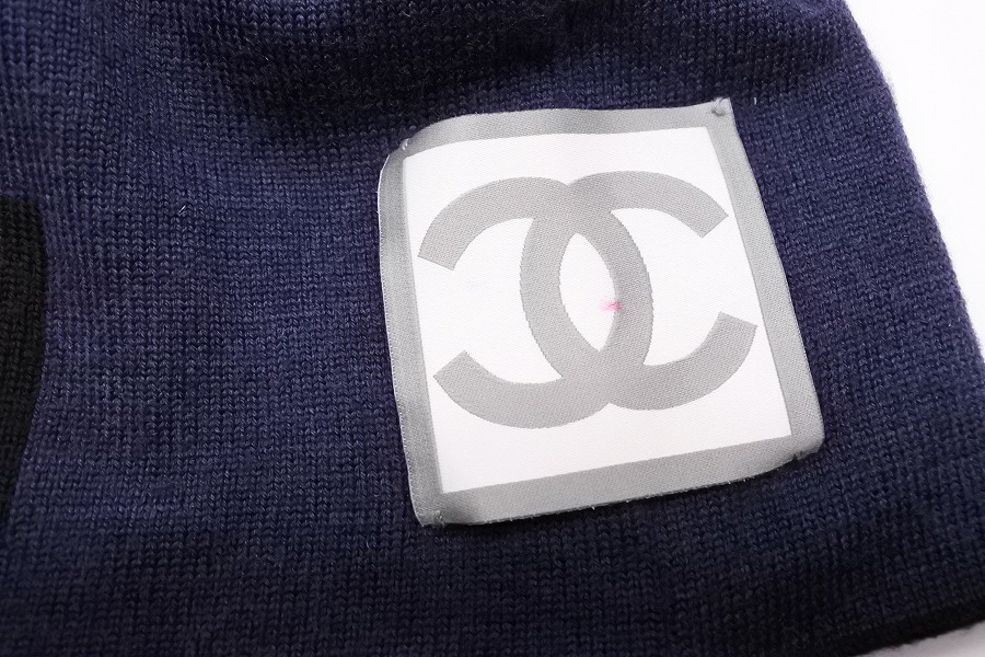 楽天市場】[USED/中古]CHANEL シャネル ニットキャップ シャネル