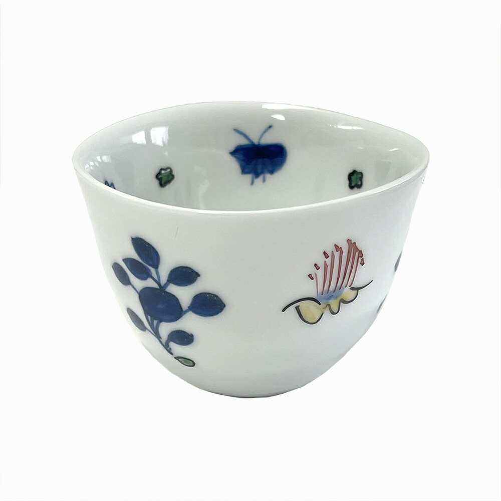 私の部屋　色絵花鳥紋 小丼　4個セット 色絵花鳥紋 碗