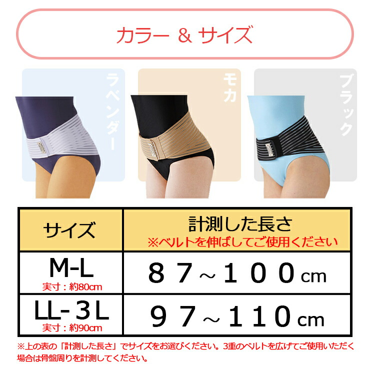 楽天市場】【土日祝も当日発送 明日届く】 骨盤ベルト レディース骨盤3