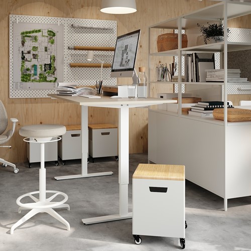 楽天市場】[IKEA/イケア/通販]TROTTEN トロッテン デスク 昇降式