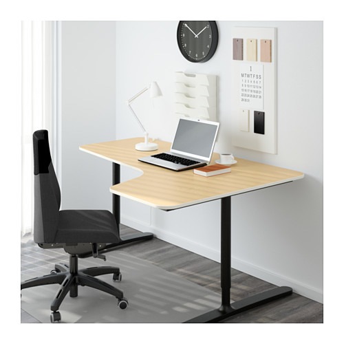 楽天市場】[IKEA/イケア/通販]BEKANT ベカント コーナーデスク 右