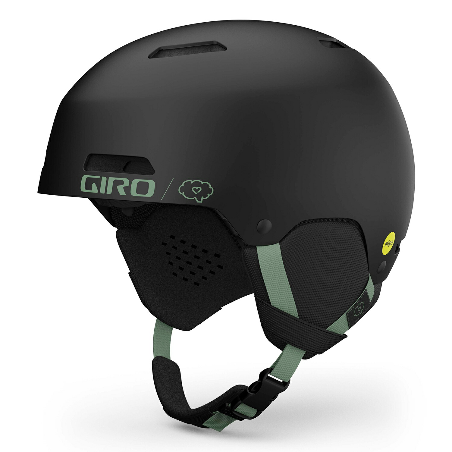 Giro スキー・スノーボードヘルメット Lサイズ マットブラック 収納袋