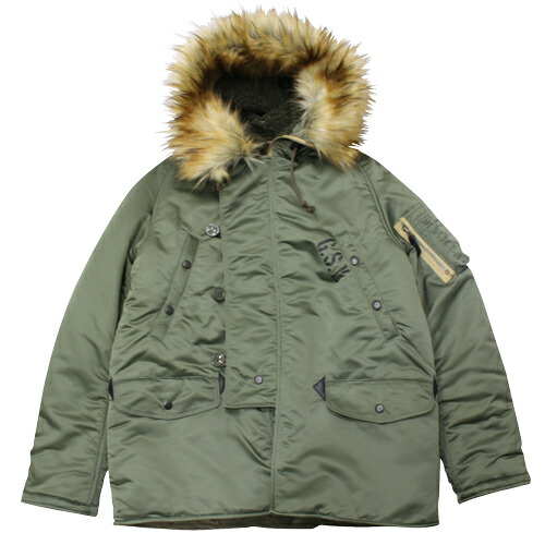 楽天市場】ギャングスタービル アウター N-3B THUG N3B 日本製