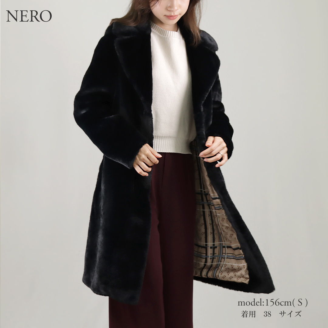 楽天市場】ヘルノ HERNO レディース エコファーコート GC000411D 12422