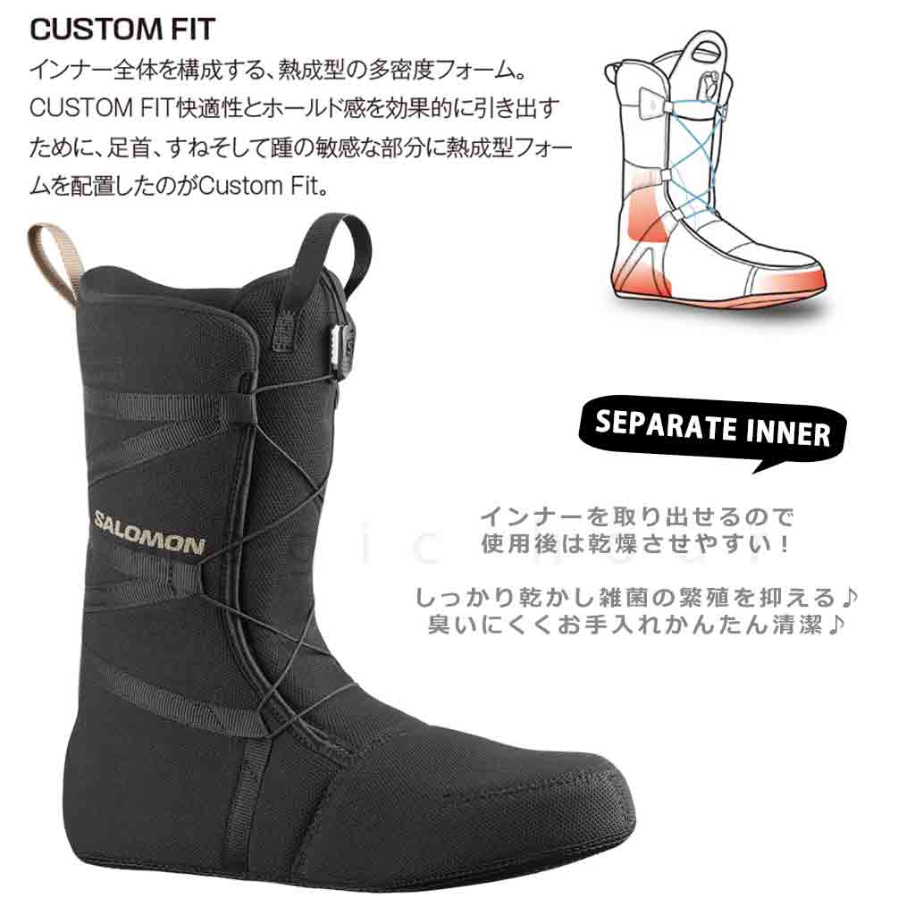 楽天市場】スノーボード ブーツ メンズ SALOMON サロモン TAITAN BOA