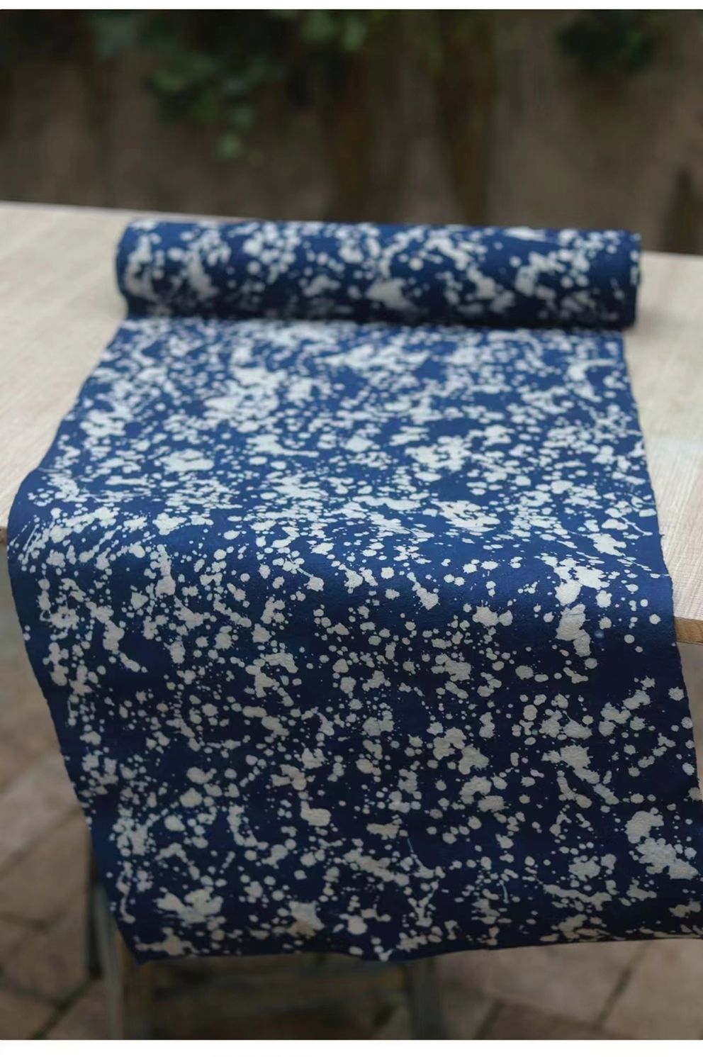 楽天市場】【藍染・草木染・蝋染】手染め星空模様布・DIY/ハンドメイド
