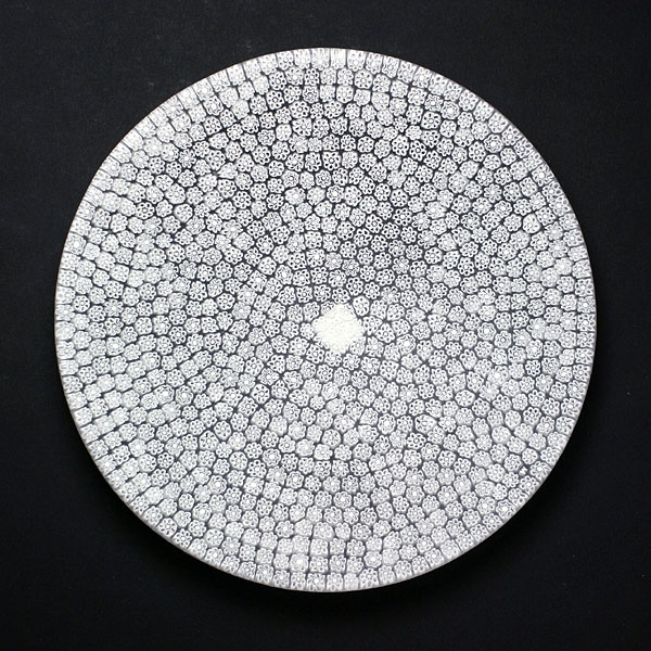 Ercole Moretti ガラスプレート 円形 24cm Ercole Moretti ガラス