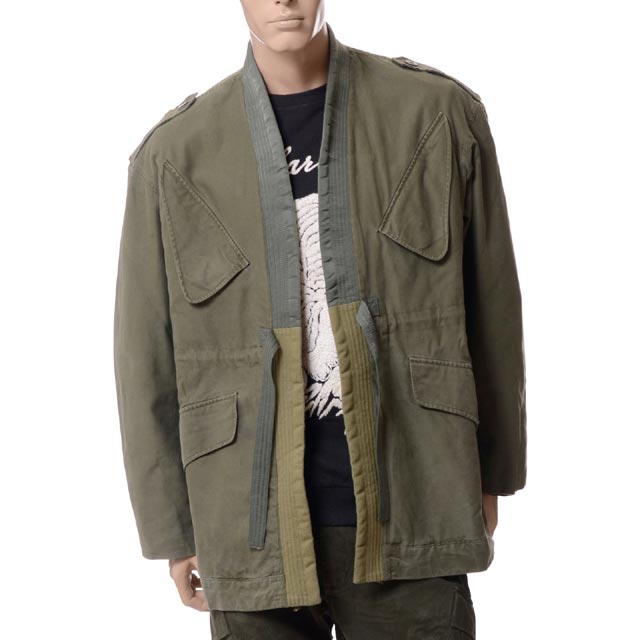 楽天市場】マハリシ (maharishi ) キモノスリーブジャケット カーキ