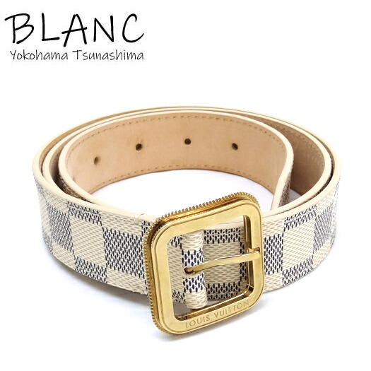 楽天市場】ルイヴィトン ベルト サンチュールトレゾール 90/36 ダミエ