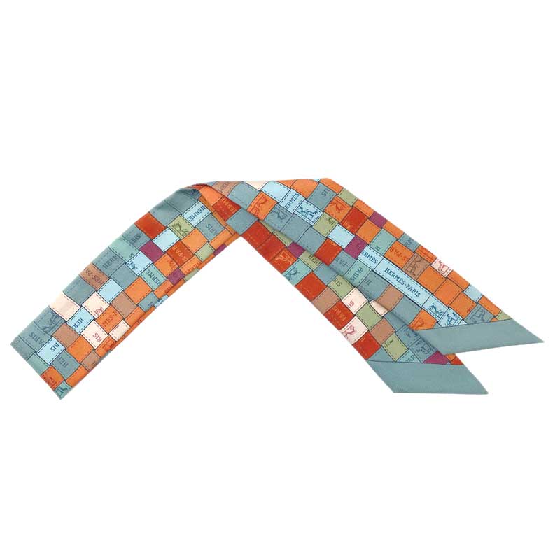 楽天市場】HERMES エルメス ツイリー “ボルデュック・チェック