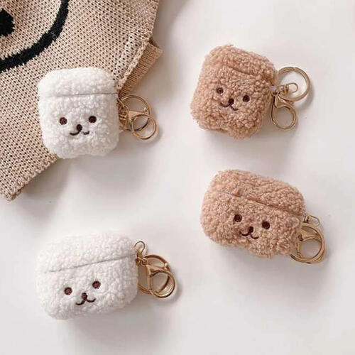 楽天市場】Airpods ケース 韓国 くま 熊 ぬいぐるみ ふわふわ 動物