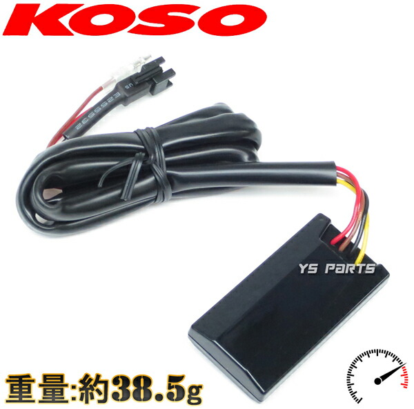 楽天市場】【送料無料】【正規品】KOSO薄型タコメーター赤ジョグ3KJ