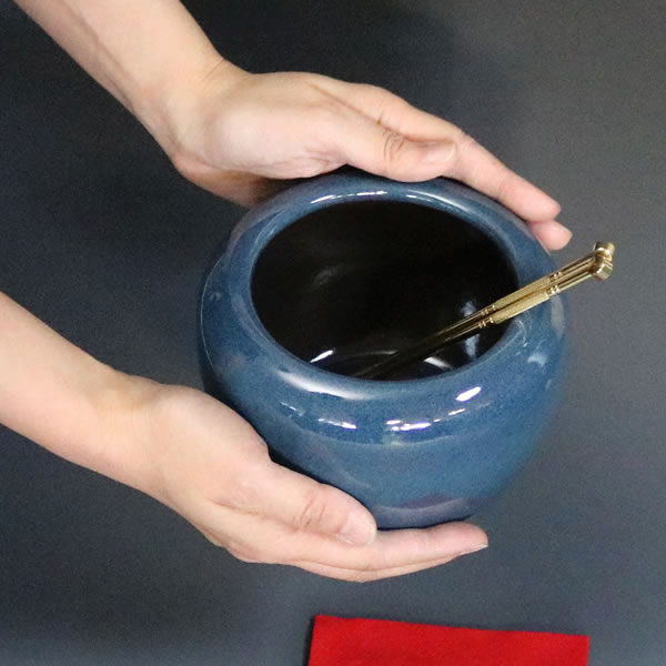 楽天市場】【ポイント10倍】火鉢 ミニひばち 陶器 手あぶり 灰皿