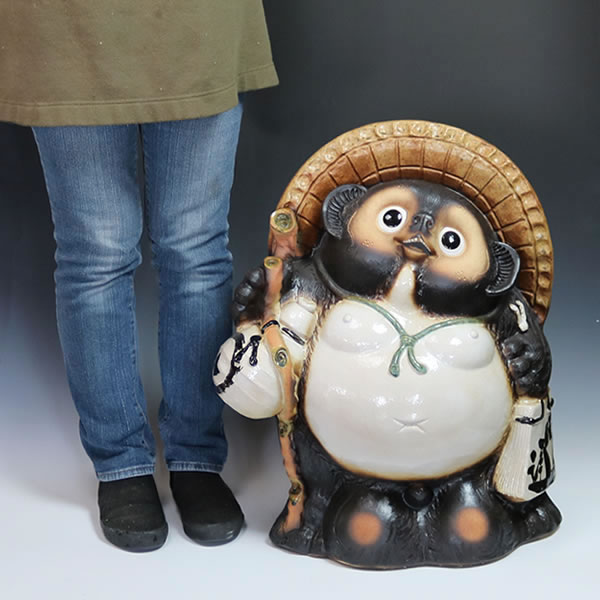 楽天市場】【ポイント10倍】信楽焼 20号福々狸 たぬき 信楽焼たぬき