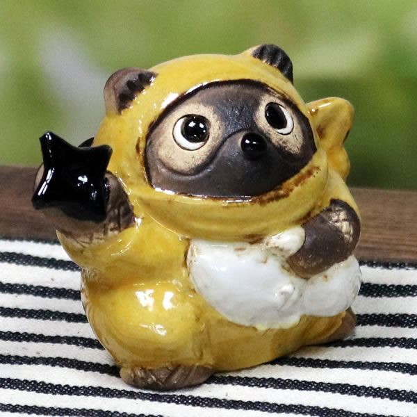 楽天市場】【ポイント10倍】信楽焼 忍者たぬき（小）手裏剣 狸 たぬき