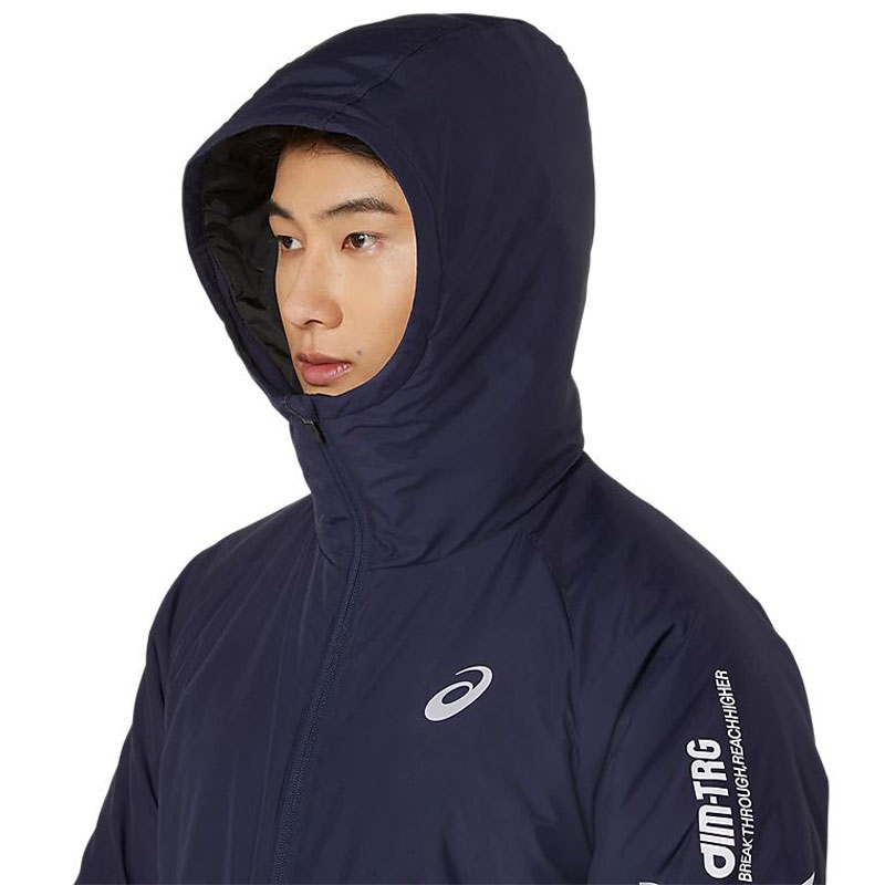 楽天市場】アシックス AIM-TRG中わたロングコート ベンチコート