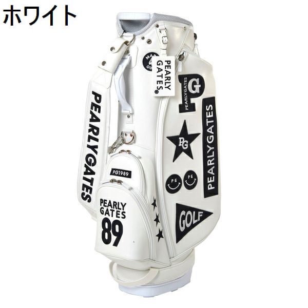 楽天市場】パーリーゲイツ ゴルフ 合皮スタンドキャディバッグ