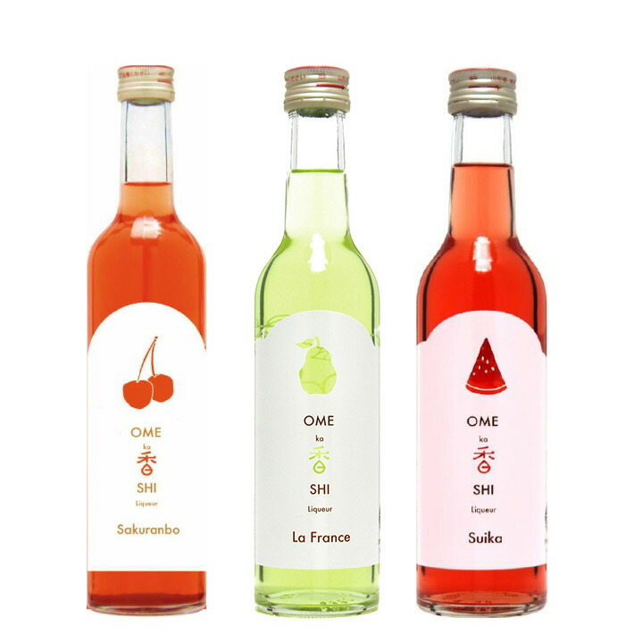 楽天市場】ギフト フルーツ リキュール 6本セット おめかし さくらんぼ