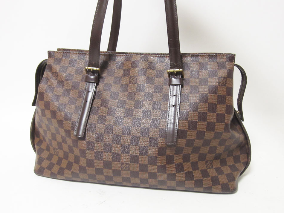 楽天市場】LOUIS VUITTON ルイヴィトン ダミエ チェルシー トート