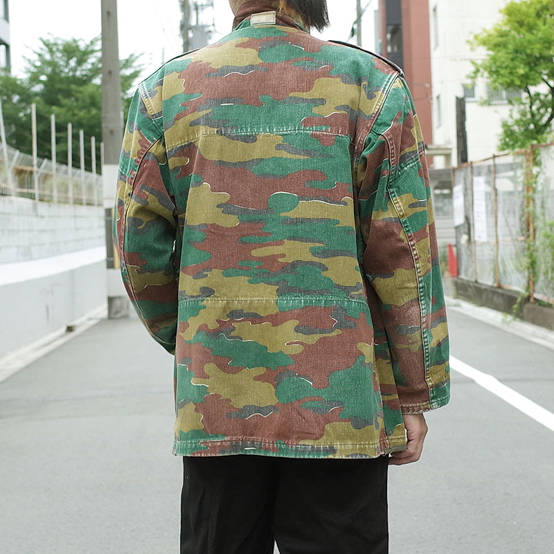 楽天市場】ベルギー軍 ジグソーカモ コンバットジャケット 90年代初期