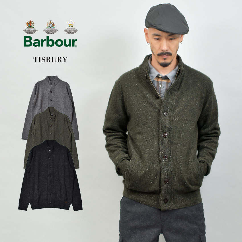 楽天市場】バブアー カーディガン BARBOUR ティズベリー メンズ