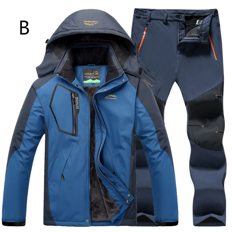 楽天市場】メンズ スキーウェア 防寒 防風 防水 上下セット ジャケット