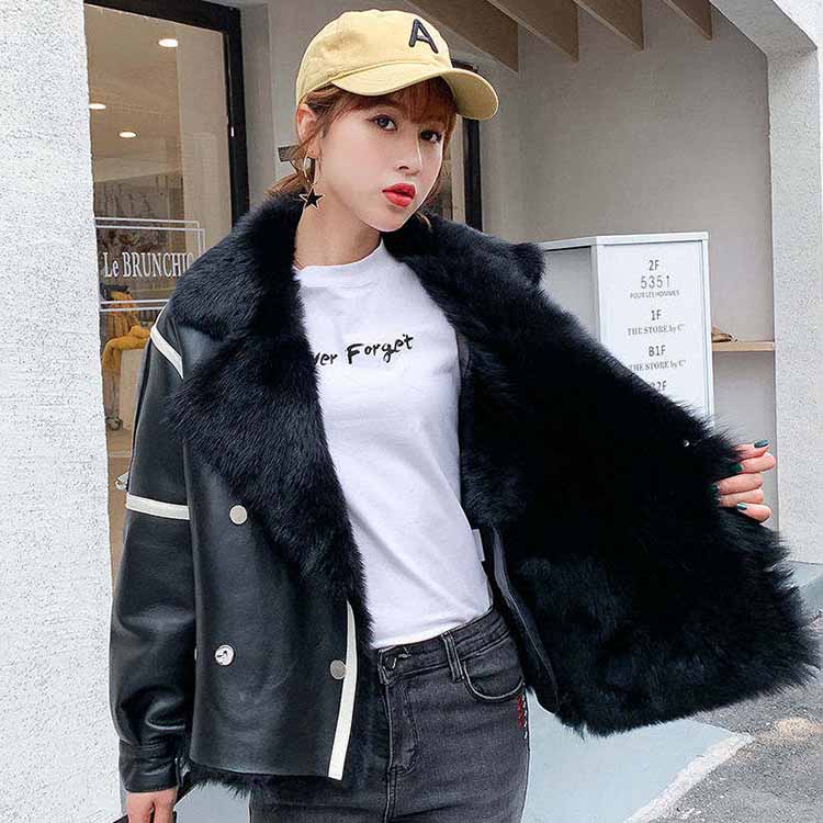 楽天市場】トスカーナ Wフェイス ラムムートンジャケット ショート丈