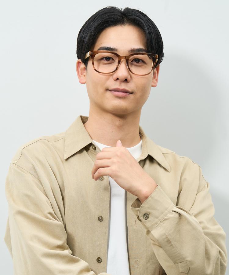 楽天市場】|ウェリントン型 メガネ(ブラウン(クリア)) 横長 黒縁 眼鏡