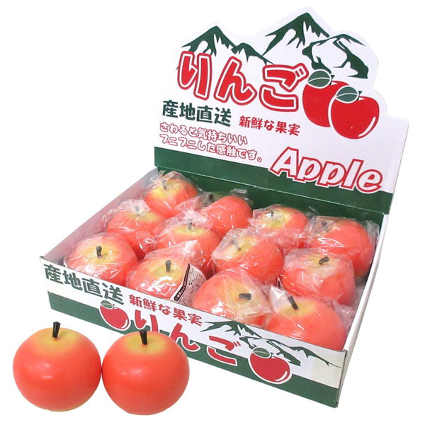 楽天市場】【スクイーズ りんご】【12個セット】もぎたてアップル