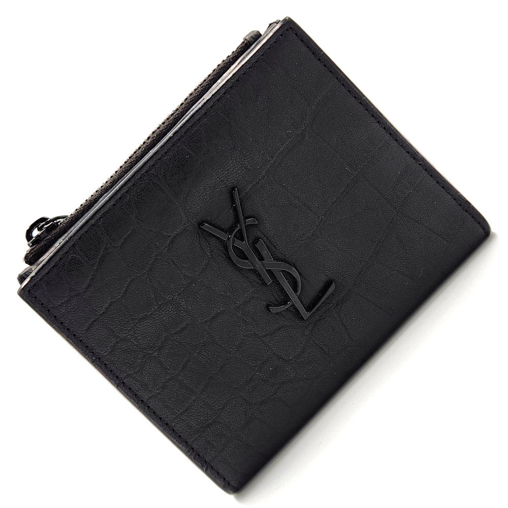 楽天市場】サンローラン SAINT LAURENT 二つ折り コンパクトウォレット