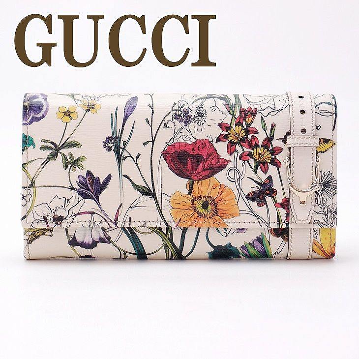 楽天市場】グッチ 財布 グッチ GUCCI 長財布 フローラ お花柄