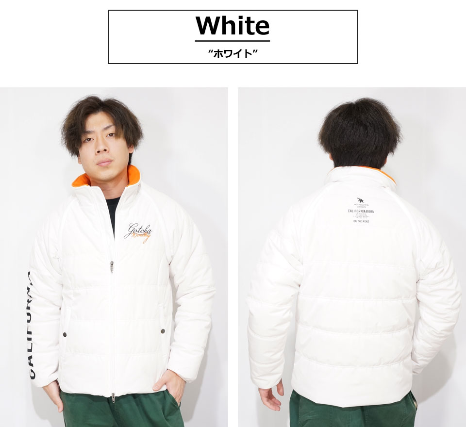 楽天市場】アウトレット!!ガッチャゴルフ ロゴ刺繍 2Way 袖脱着式 中綿