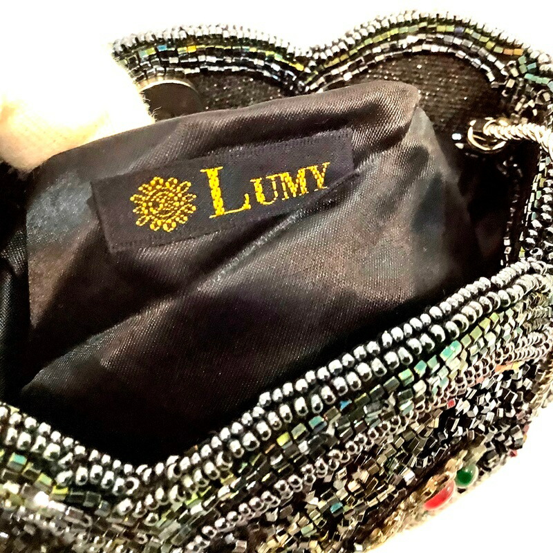 楽天市場】LUMY ルミー はしもと ビーズバッグ ショルダーバッグ