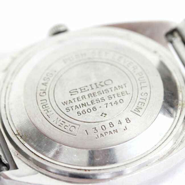 楽天市場】SEIKO セイコー LM ロードマチック 5606-7140 文字盤