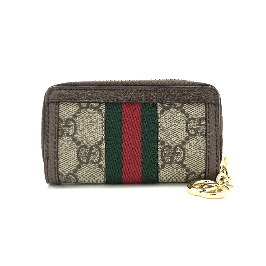 楽天市場】グッチ GUCCI キーケース ラウンドファスナー オフィディア