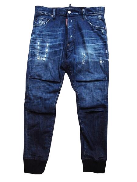 楽天市場】DSQUARED2（ディースクエアード）【TRACK DENIM PANTS
