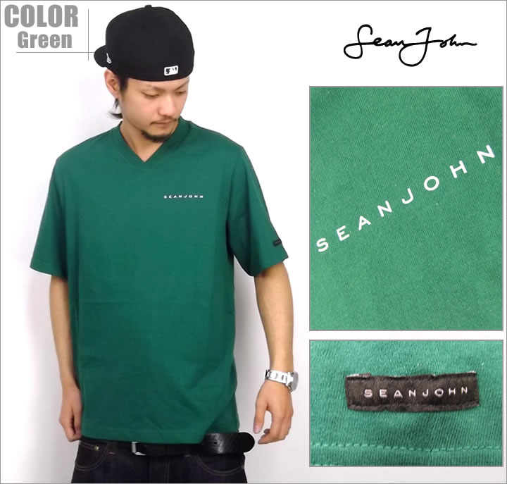 楽天市場】【メール便対応】SEAN JOHN ショーンジョン 半袖 Tシャツ V