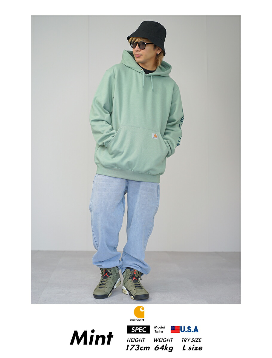 楽天市場】carhartt カーハート プルオーバーパーカー パーカー メンズ