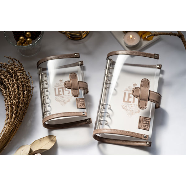 楽天市場】LETSクリアシステム手帳 M5サイズ [mostro グレージュ]LETS